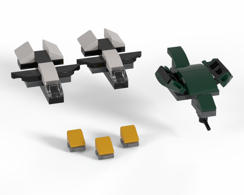 Lego Halo - Micro Vehicle Variants