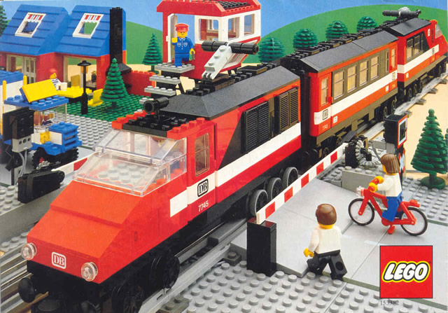 Lego 1986 Medium Train European ((D/A/CH/F/I) 153382)