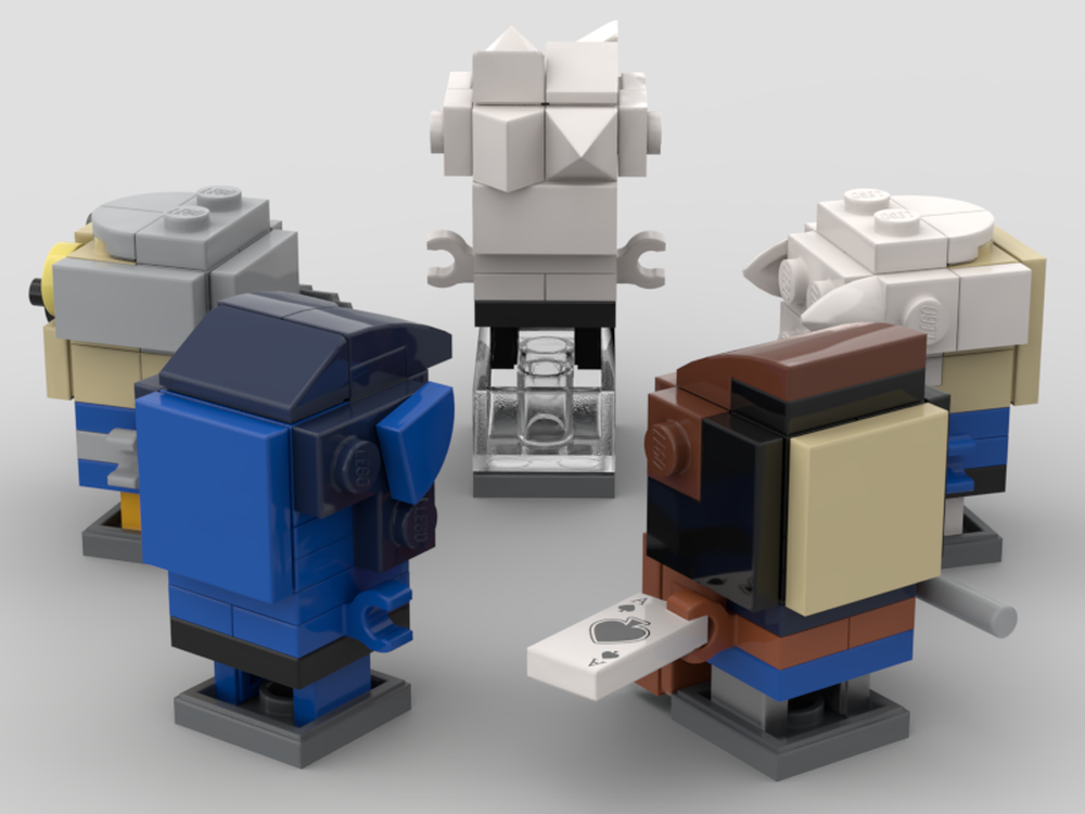 Lego Mini-Brickheadz - Other Xmen guys