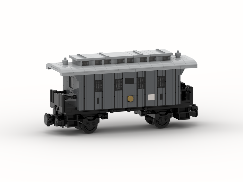 Lego KPEV 4th Class Passenger Coach (8W)