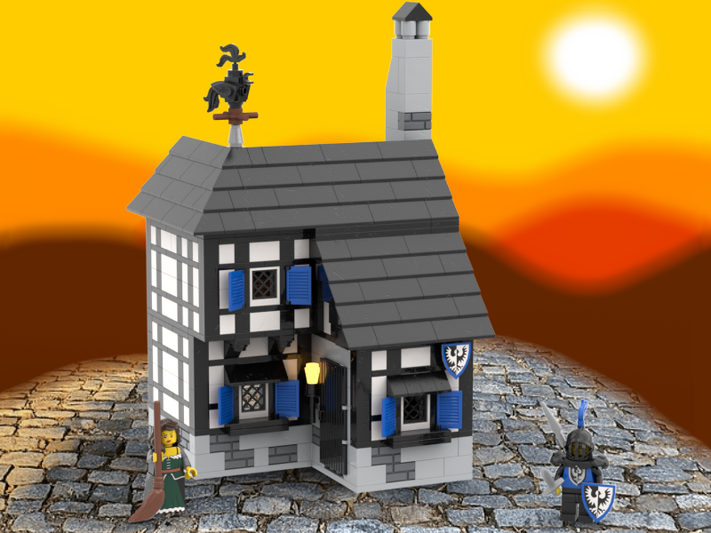 Lego Black Falcon Knight's House