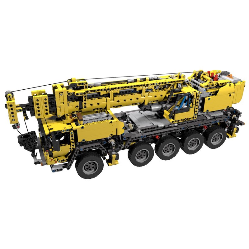Lego 42009 Mobile Crane with new gearbox