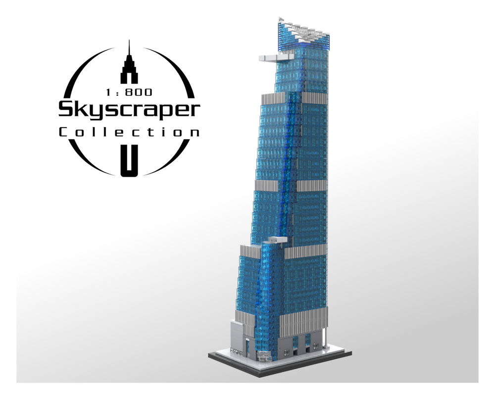 Lego 30 Hudson Yards 1:800 Scale