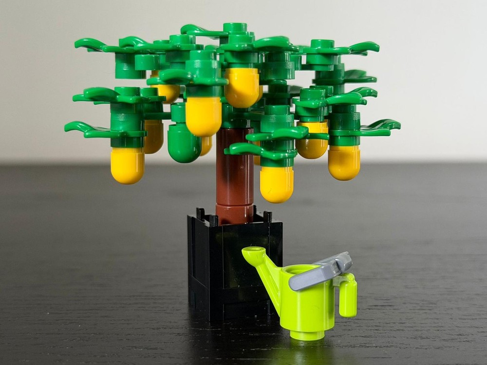 Lego Potted Lemon Tree