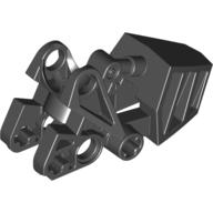 Lego Large Figure Foot, with Ball Joint Socket 3 x 6 x 2 1/3 / Black