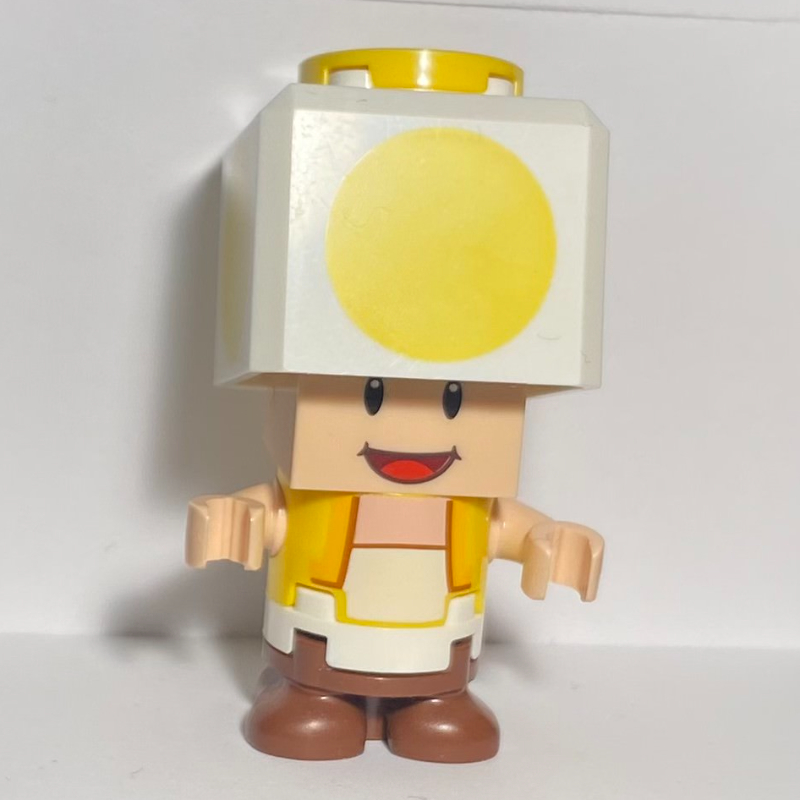 Lego Yellow Toad, Standing