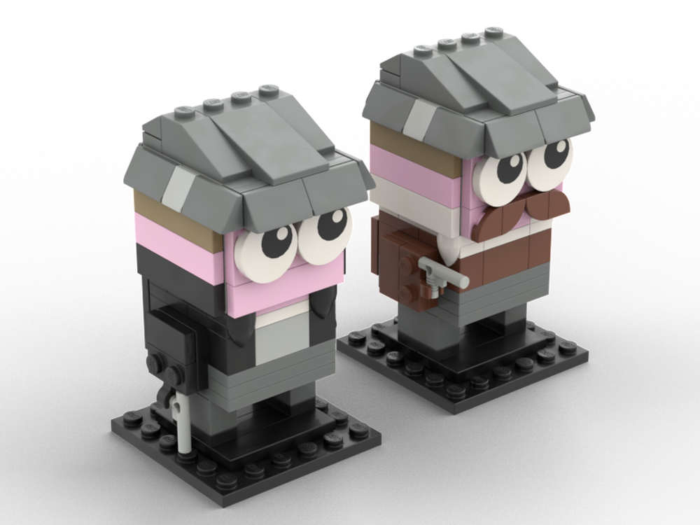 Lego Thomas & Arthur Shelby Brickheadz
