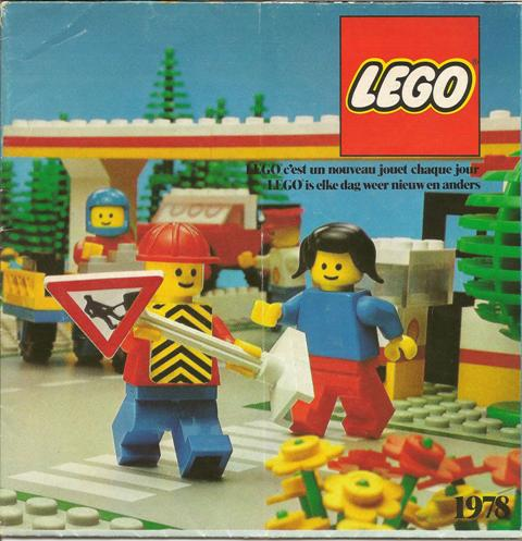 Lego 1978 Medium Belgian Foldout (99250-B)
