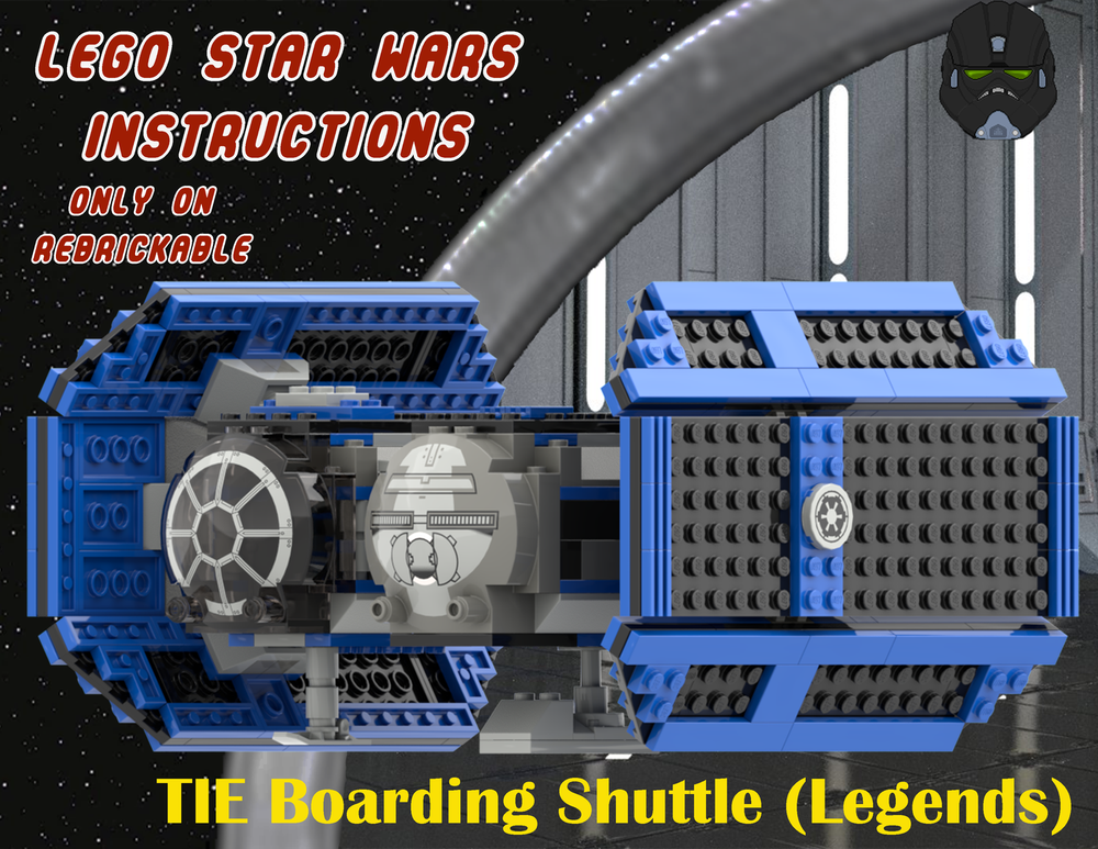 Lego TIE Boarding Shuttle (Legends, Classic-style)