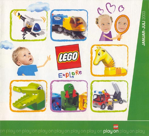 Lego 2003 Large German Explore January - July (421.2284-DE)
