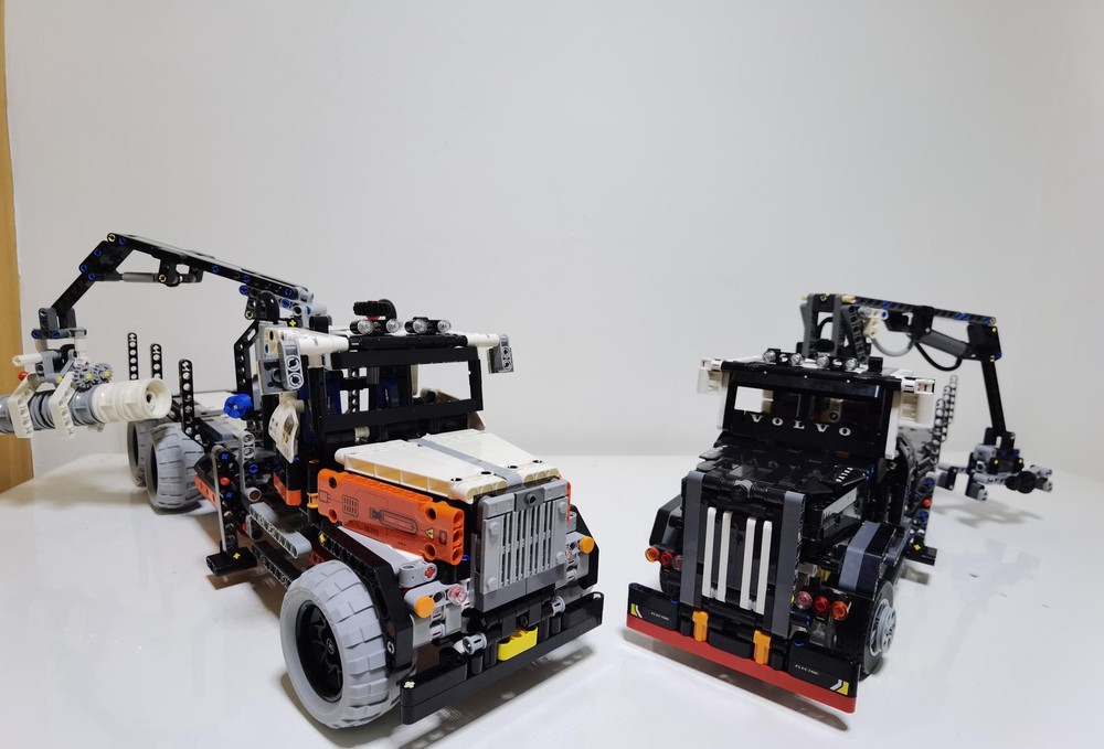 Lego Logging truck pack