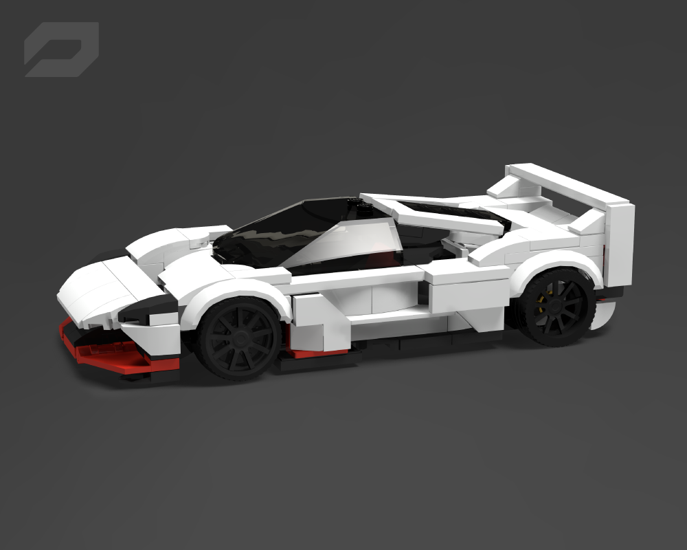 Lego Ferrari F88 CS - White