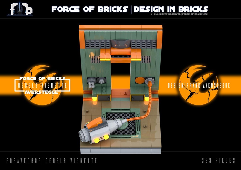 Lego Rebels Vignette (fobaver003) | Force of Bricks & Averstegge