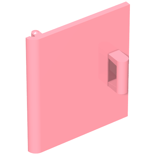 Lego Cupboard 4 x 4 x 4 Door / Pink