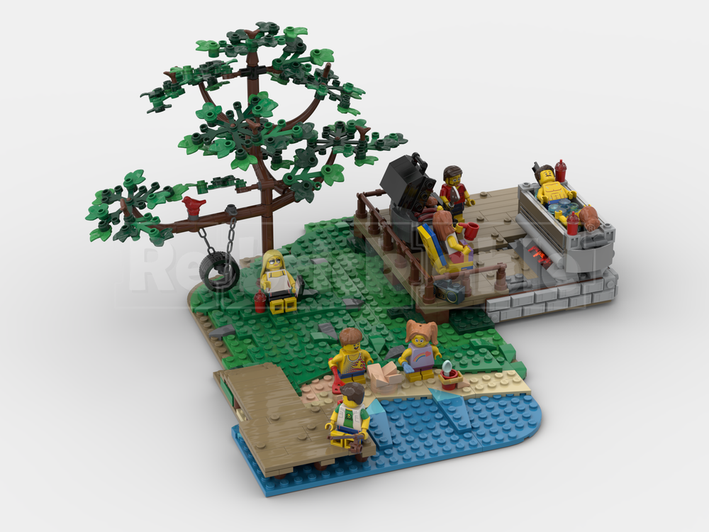 Lego A-Frame Expansion