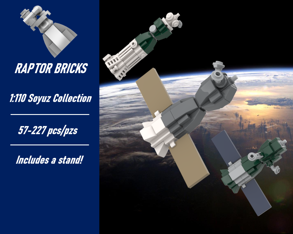 Lego 1:110 Scale Soyuz Collection