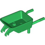 Lego Equipment Wheelbarrow / Green