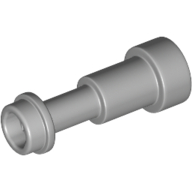 Lego Equipment Telescope / Torch / Spyglass, Support Round 1 x 1 x 1 2/3 / Light Bluish Gray