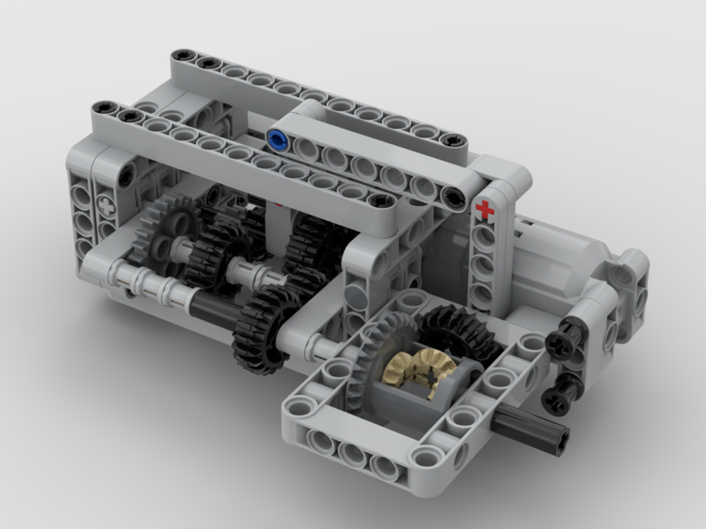 Lego 3 speed auto gearbox
