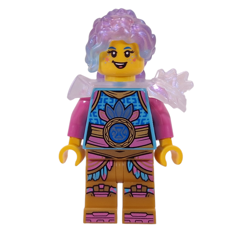 Lego Izzie, Opal Trans-Clear Shoulder Armor