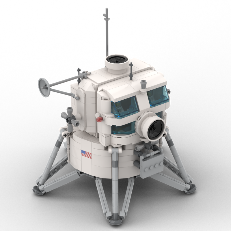 Lego 1962 Lunar Excursion Module Design (Lunar Lander)