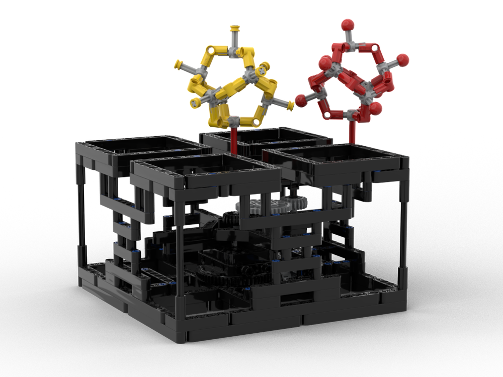 Lego Hypocycloid Kinetic Sculpture