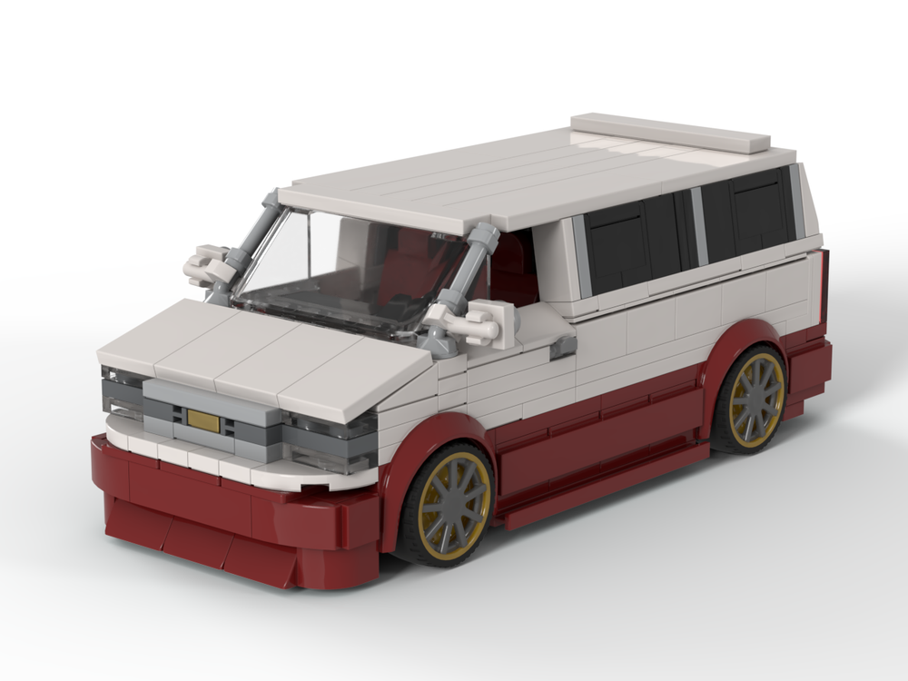 Lego Chevy Astro Van 8wide MOD