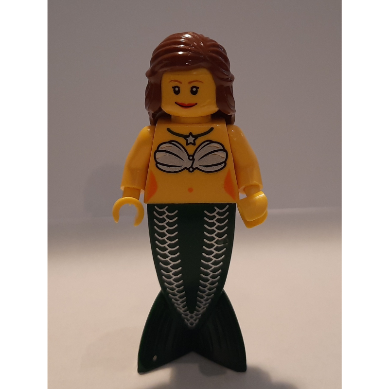 Lego Mermaid - Reddish Brown Hair