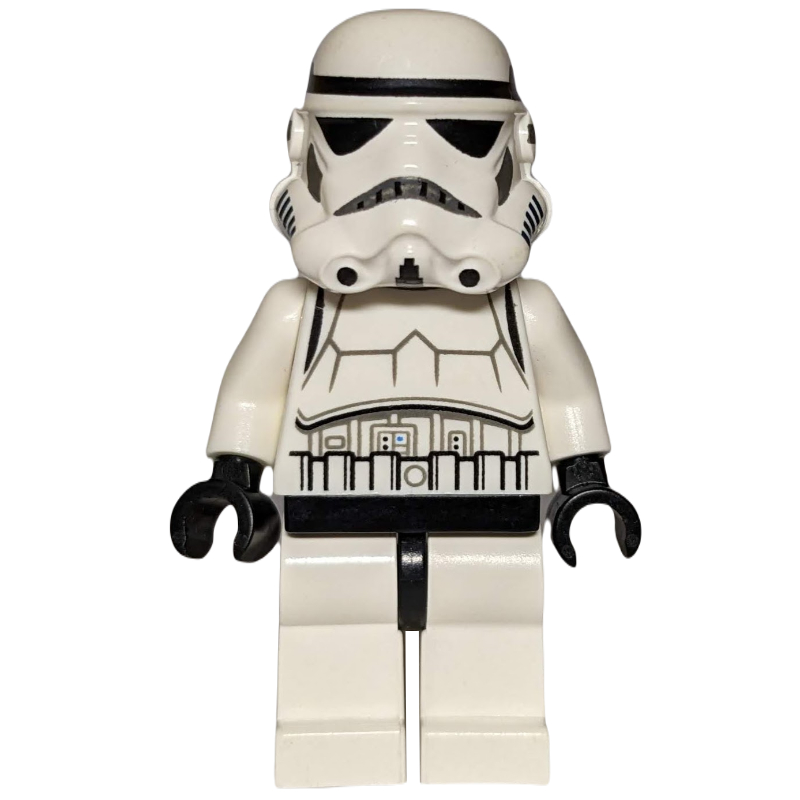 Lego Stormtrooper, Printed Black 3262c Head