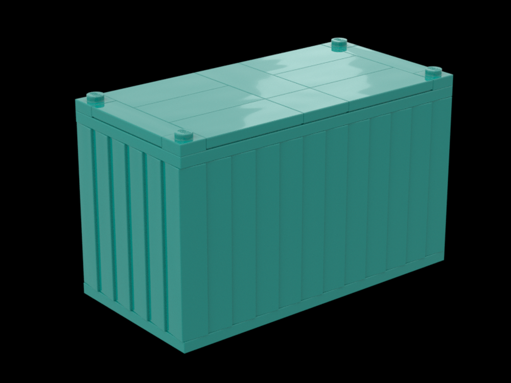 Lego 20 foot container