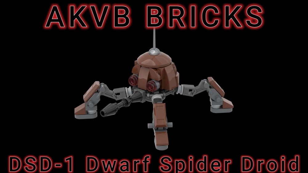 Lego DSD-1 Dwarf Spider Droid