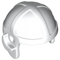 Lego Hat / Helmet, Aviator Cap / White
