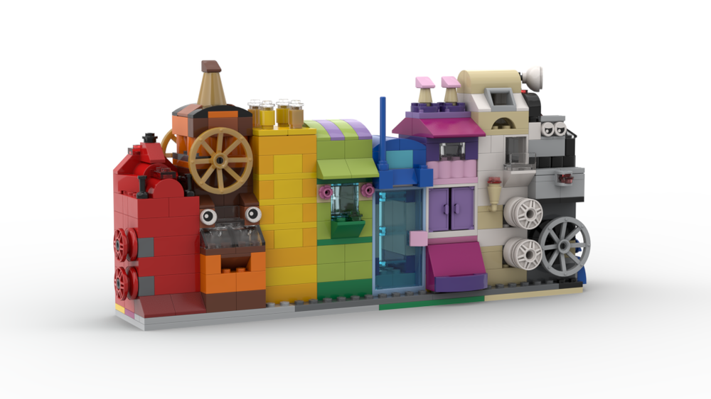Lego 10715 Rainbow houses
