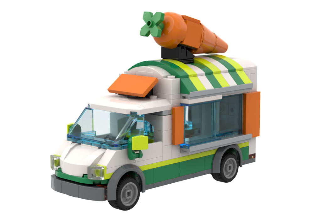 Lego Farmers Market Van Mod (60345)