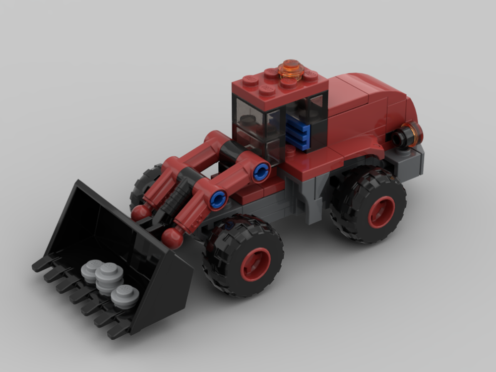 Lego mini wheel loader