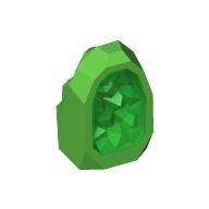 Lego Geode / Rock with Trans-Green Crystal