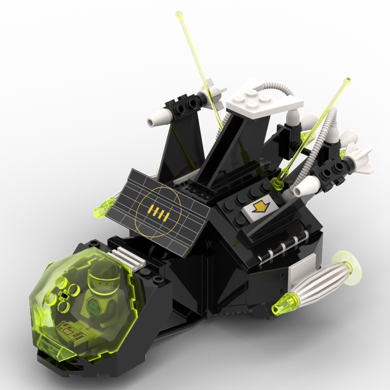 Lego MOC-0032 black cargo