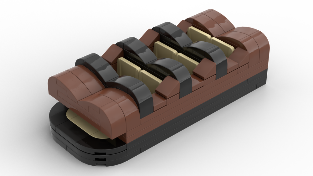 Lego Splash Mountain Log Ride Vehicle