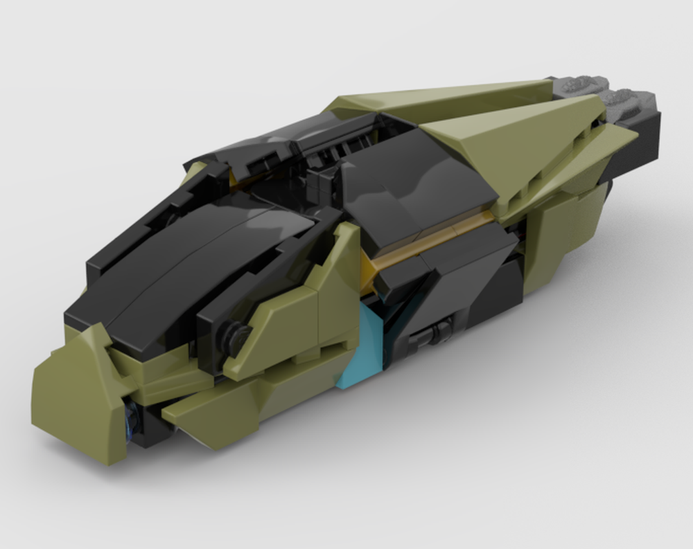 Lego futuristic train