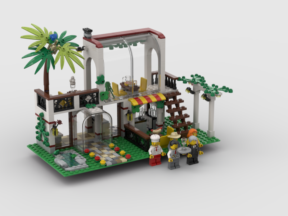 Lego Breezeway Cafe - Redux