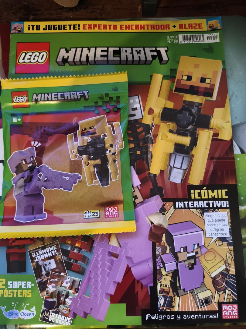 Lego Hero in Enchanted Armour + Blaze