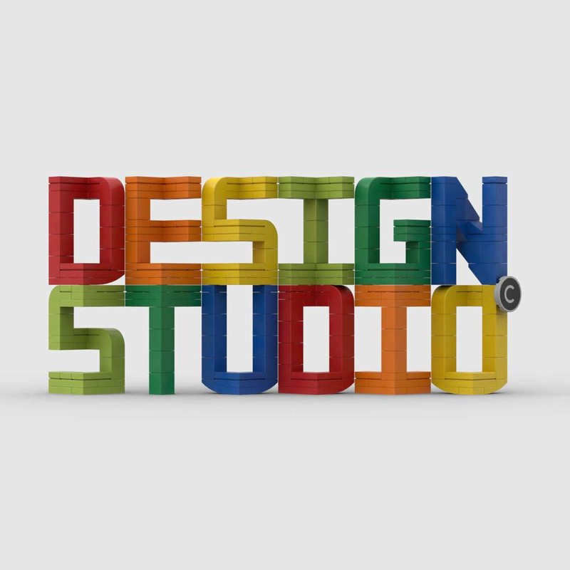 Lego 3D Letter DESIGN STUDIO