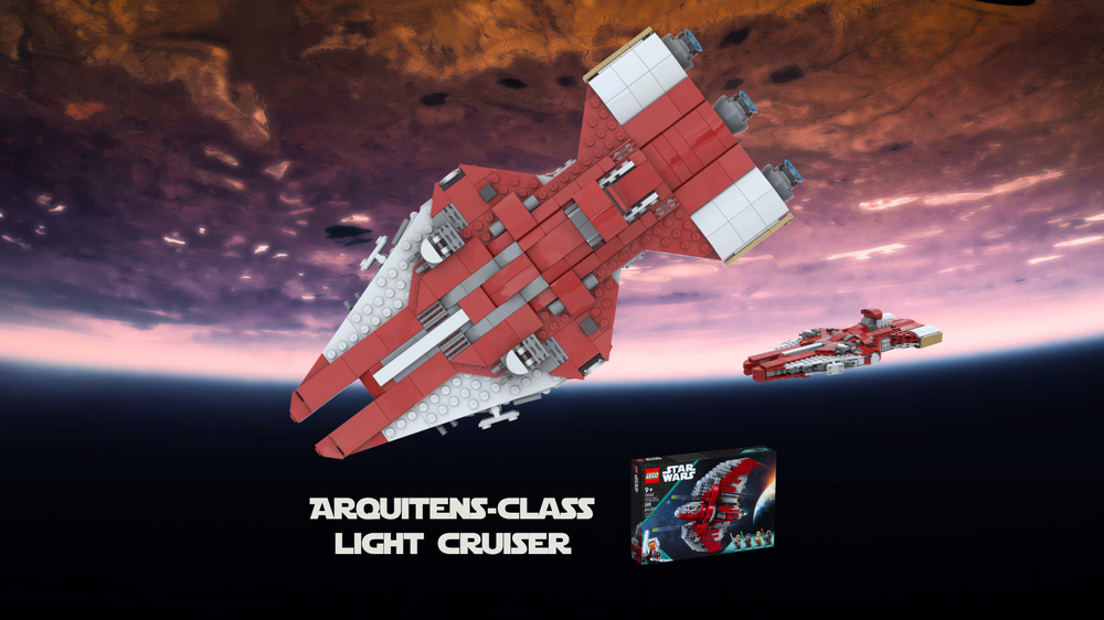 Lego Republic Arquitens-Class Light Cruiser - 75362 alternative
