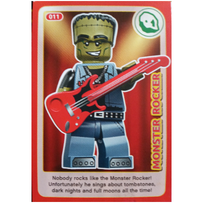 Lego Trading Card, Create the World Incredible Inventions - Monster Rocket