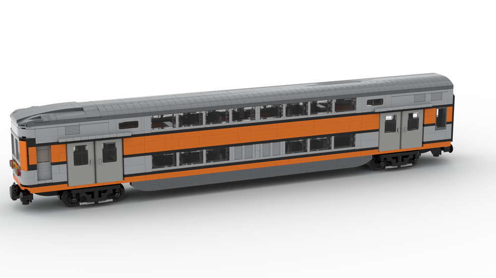 Lego Wagon 1 - Rame VB2N -- SNCF -- MOC