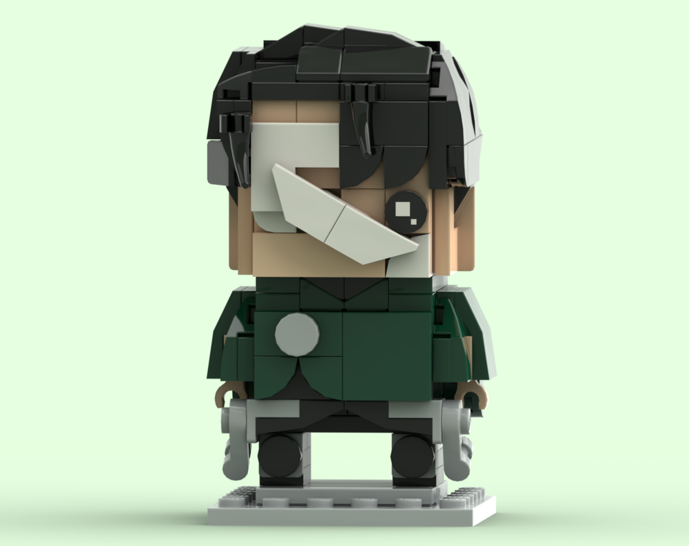 Lego Levi Ackerman (Injured Version) Attack On Titan BrickHeadz