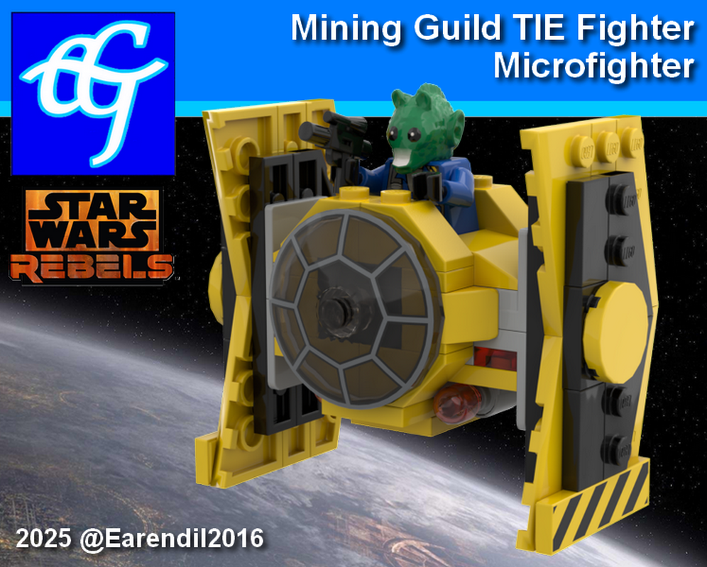 Lego Mining Guild Starfighter Microfighter