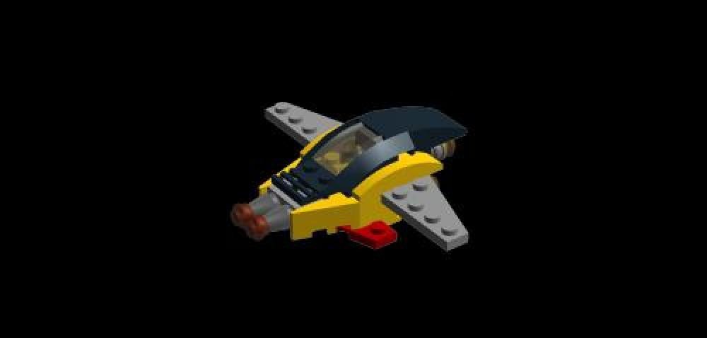 Lego Space Fighter-Shuttle2