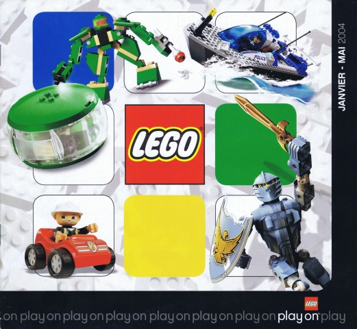 Lego 2004 Large French January - May (424.4327-FR)