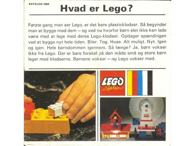 Lego 1969 Large Danish (3351-Da)